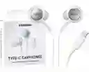 Audífonos Samsung Akg Tipo C Color Blanco