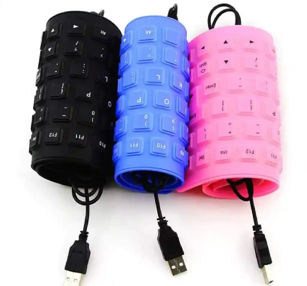 Teclado Flexible De Silicona