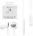 Audífonos Samsung Akg Tipo C Color Blanco