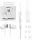 Audífonos Samsung Akg Tipo C Color Blanco
