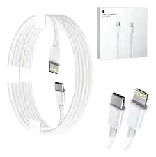 Cable Iphone Carga Rapida 2 Metros Tipo C Lightning Generico