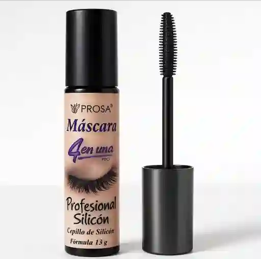 Prosa Profesional Silicon. Pestañina Negra 13ml.