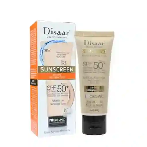 Bloqueador Con Color Disaar 40gr Oil Free