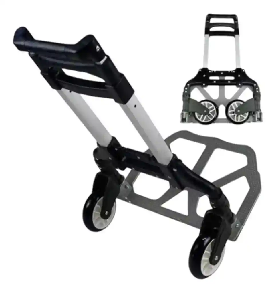 Carro Plegable De Carga Aluminio Tipo Yegua 70 Kilos Máximo