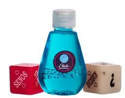 Aceite Caliente Sabor Chicle Con Dados