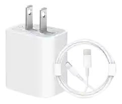Adaptador Iphone Carga Rapida 25w + Cable Generico