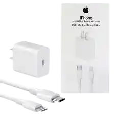 Adaptador Iphone Carga Rapida 25w + Cable Generico