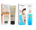Kit: Bloqueador Spf60 + Bloqueador Con Color Spf50 Disaar