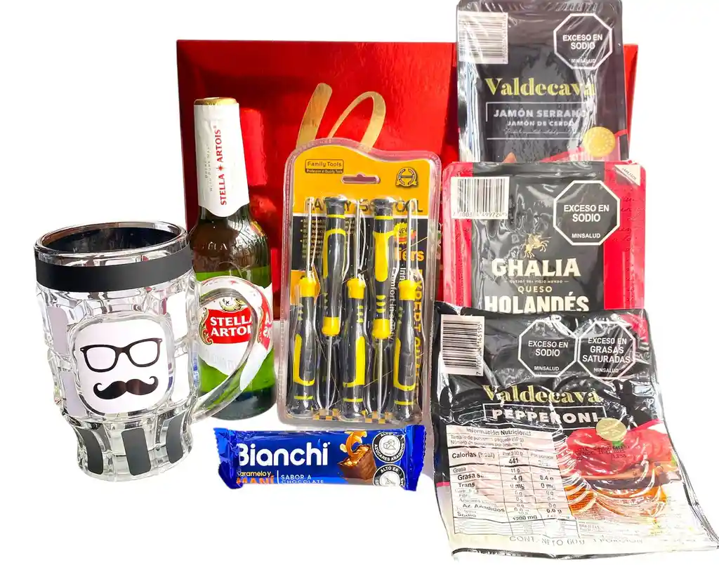 Regalo Especial Super Premium Con Herramienta Y Jarra Cervecera - Regalo Feliz Cumpleaños - Regalo Feliz Dia