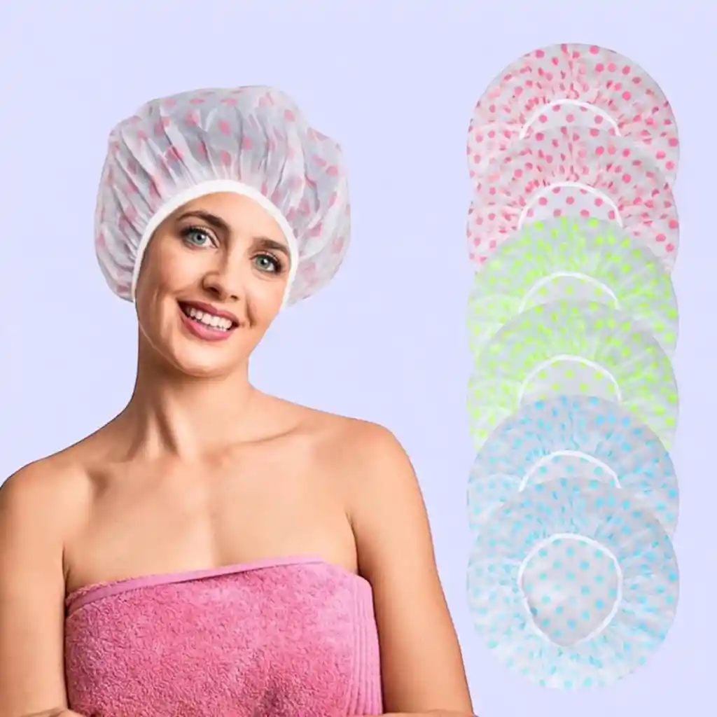 Gorro Plástico Para Baño
