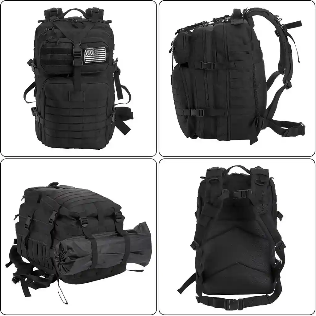 Morral Militar Táctico 50l – Alta Capacidad Y Resistencia