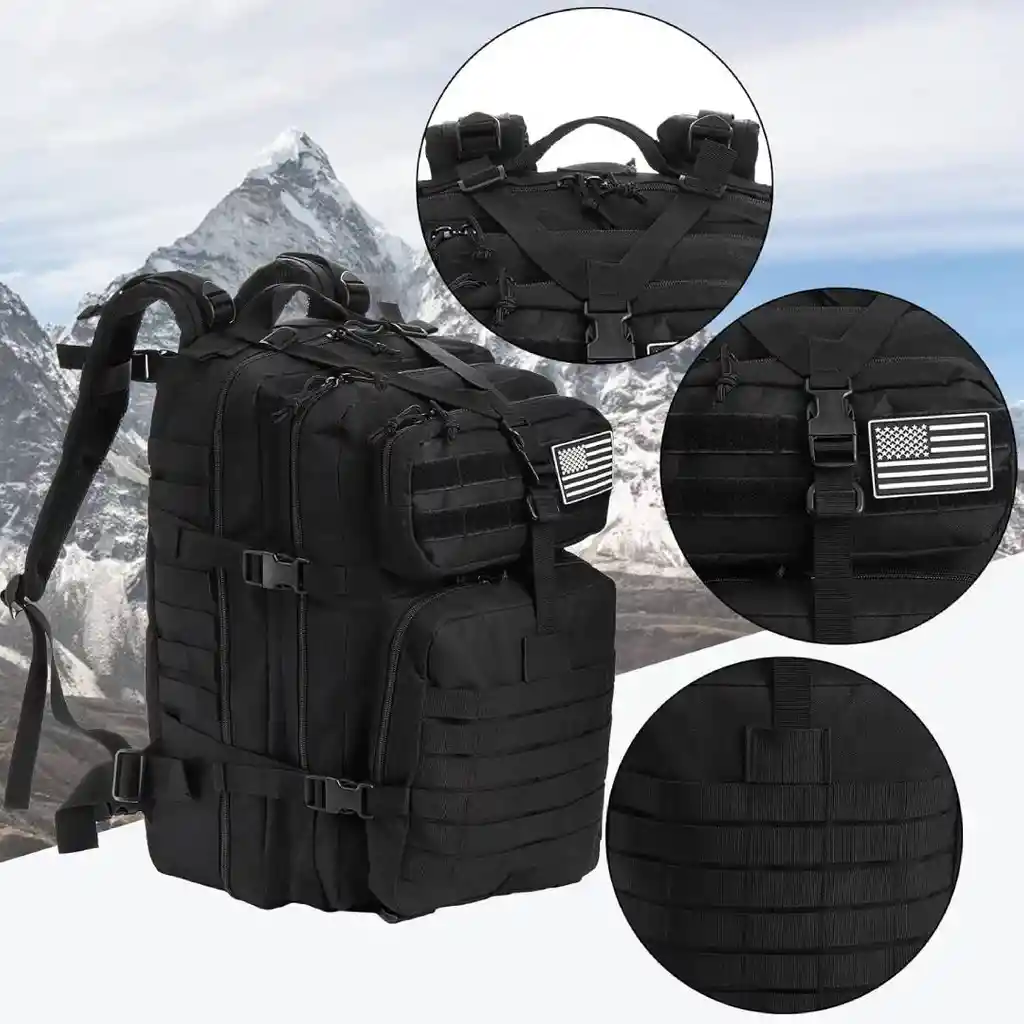 Morral Militar Táctico 50l – Alta Capacidad Y Resistencia