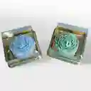 Vela Aromatica De Rosa En Caja