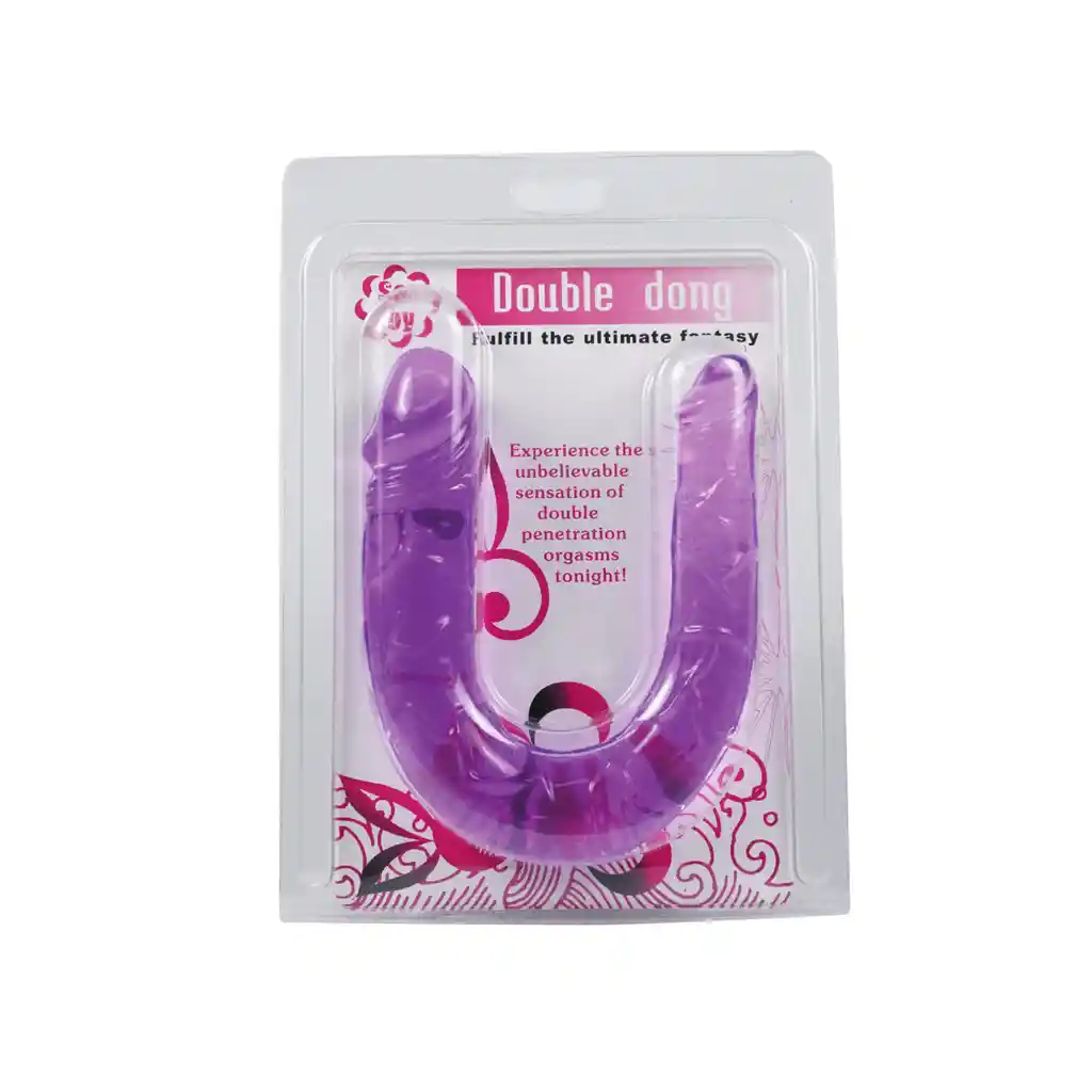 Dildo Doble Punta Flexible: ¡placer Versátil Y Adaptable!