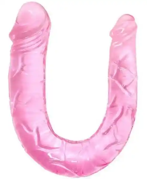 Dildo Doble Punta Flexible: ¡placer Versátil Y Adaptable!