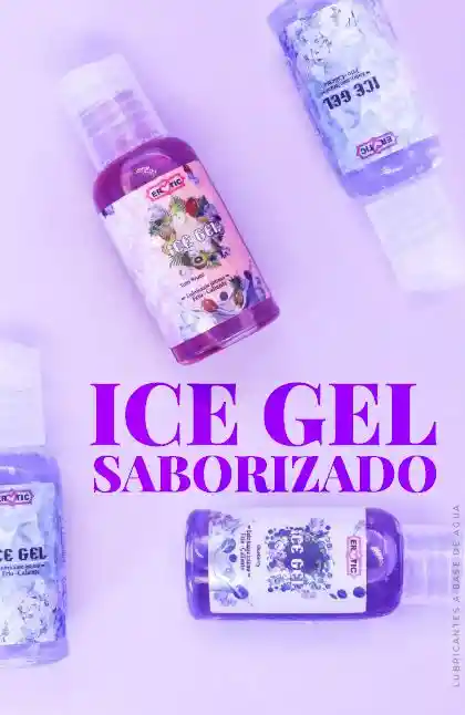 Lubricante Ice Gel Sabor Hierbabuena 40ml
