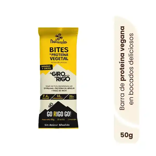 Naturela Bites Proteina Vegetal -50g
