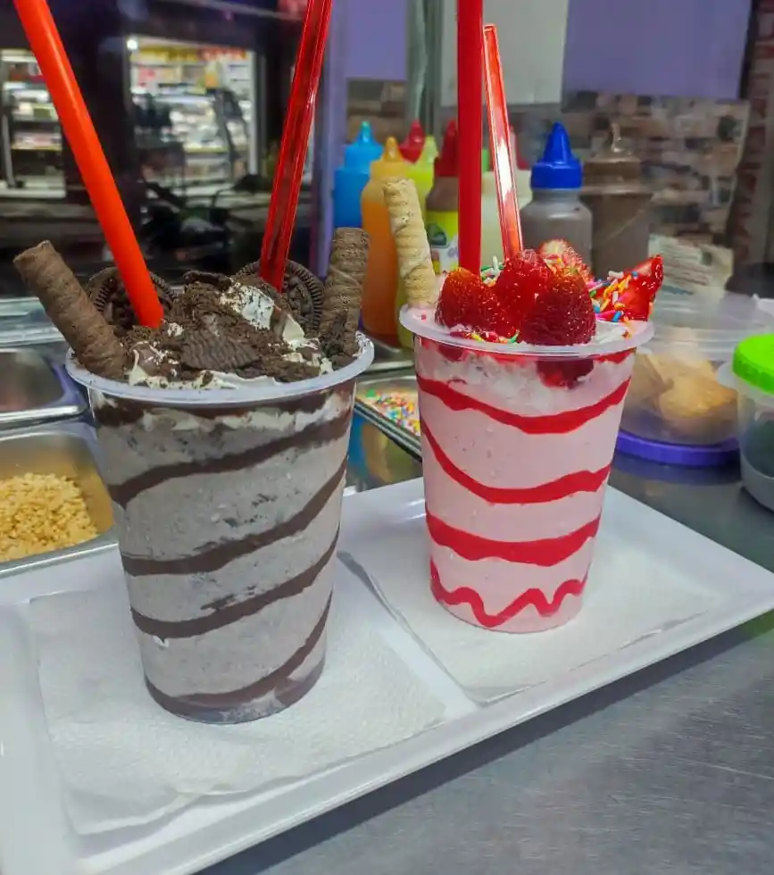 Malteada De Fresa