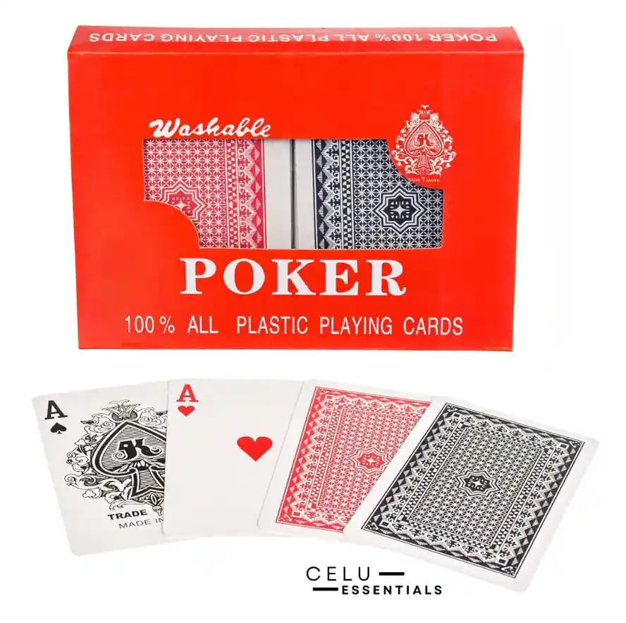 Cartas Poker Naipe Juego De Mesa
