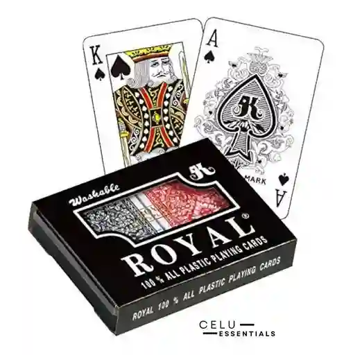 Cartas Royal Naipe Juego De Mesa Original