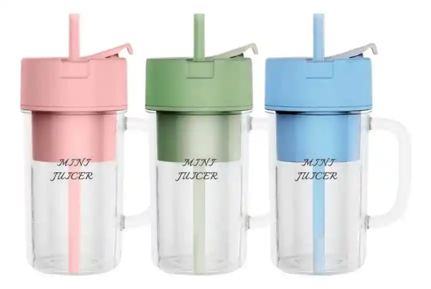 Vaso Licuadora Mini Procesadora Termo Batidos Recargable Usb