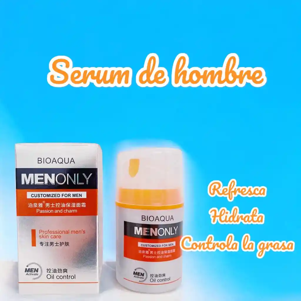 Serum Hidratante Para Hombres