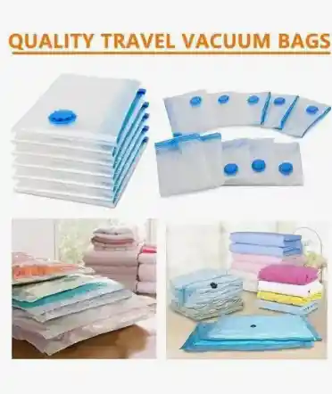 5 Bolsas De Empaque Al Vacio 100 X 70 Mas 1 Bomba