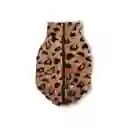 Chaleco 3xl Cremallera Animal Print Forro Negro