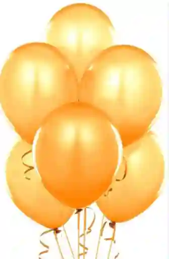 Bombas Globos R-12 Dorada Rumatex X12 Unidades