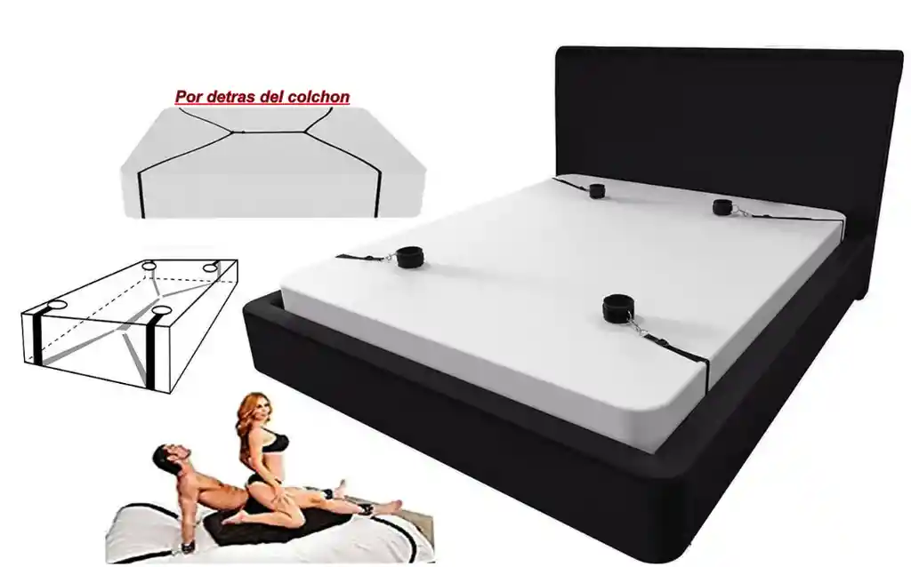 Esposas Para Cama Slave Rojas
