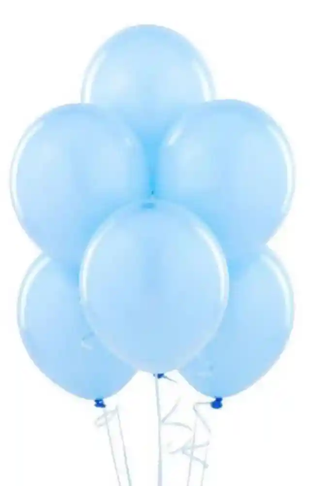Bombas Globos R-12 Azul Claro Rumatex X12 Unidades