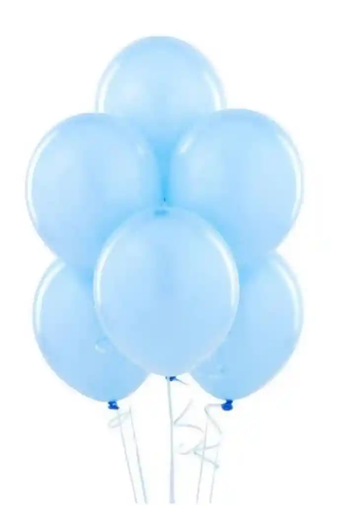 Bombas Globos R-12 Azul Claro Rumatex X12 Unidades
