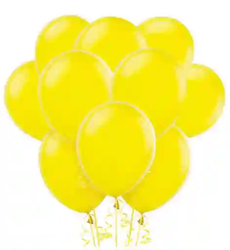 Bombas Globos R-12 Amarilla Rumatex X12 Unidades