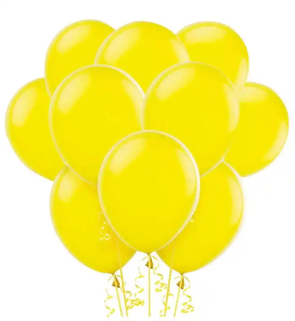 Bombas Globos R-12 Amarilla Rumatex X12 Unidades