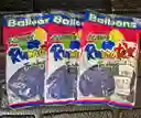 Bombas Globos R-12 Azul Oscura Rumatex X12 Unidades