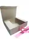 Caja Regalo Beige Lazo 22x18x6