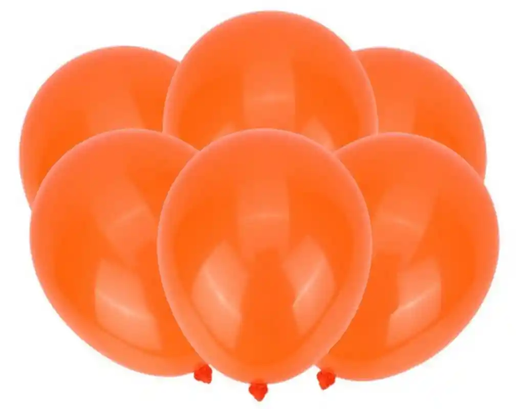 Bombas Globos R-12 Naranja Rumatex X12 Unidades