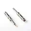 Plug De Audio Jack Metalico Nuevo