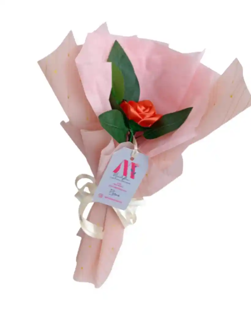 Rosa Solitaria Con Chocolates