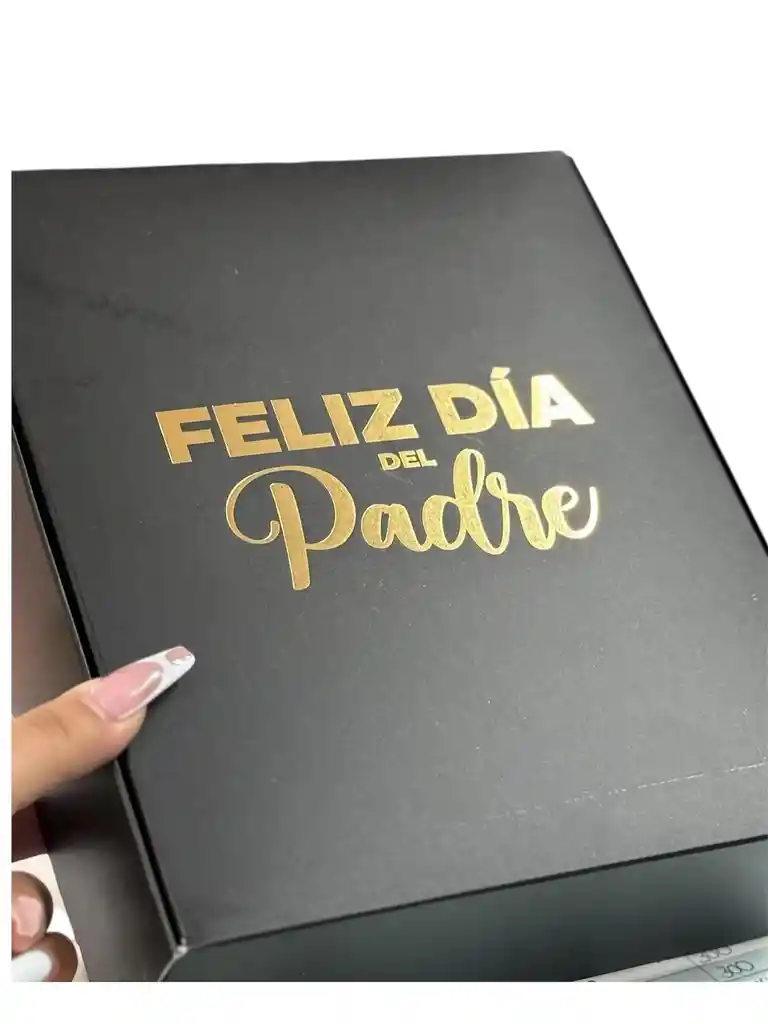 Caja Dia Del Padre Estampado Interno