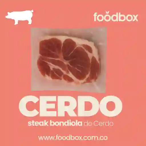 Steak Bondiola De Cerdo X 500 Gr