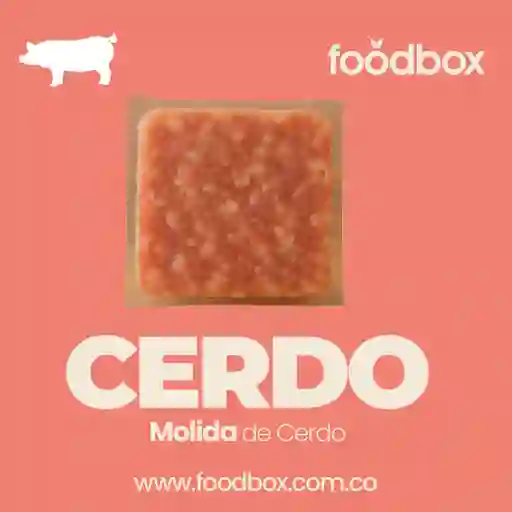Carne Molida De Cerdo X 500 Gr