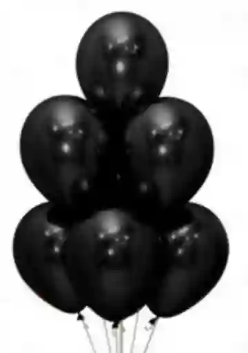 Bombas Globos R-12 Negra Rumatex X12 Unidades