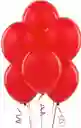 Bombas Globos R-12 Roja Rumatex X12 Unidades