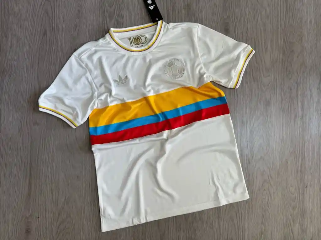 Camiseta Selección Colombia Edición Centenario Hombre Talla L