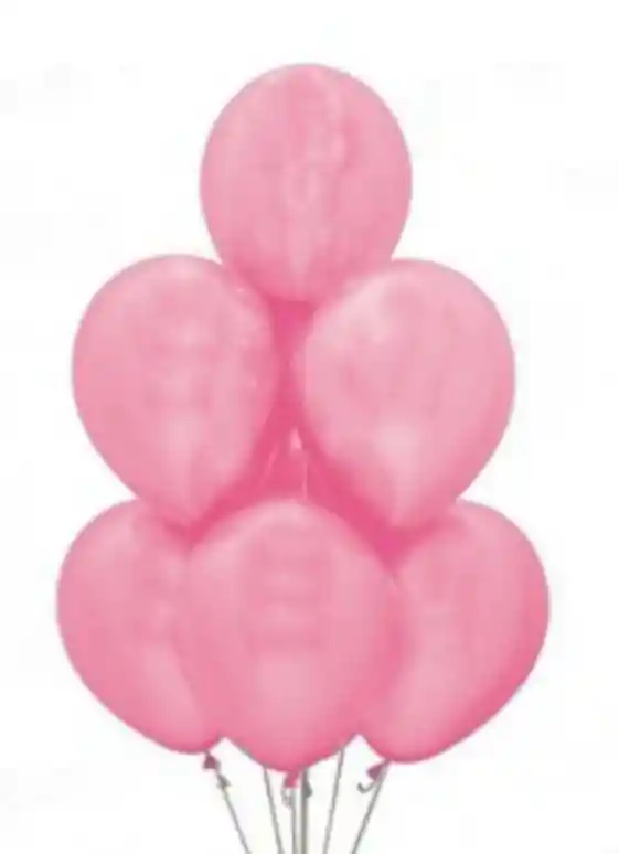Bombas Globos R-12 Rosada Rumatex X12 Unidades
