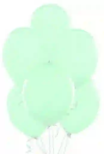 Bombas Globos R-12 Verde Menta Rumatex X12 Unidades