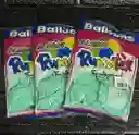 Bombas Globos R-12 Verde Menta Rumatex X12 Unidades