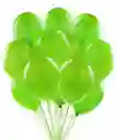 Bombas Globos R-12 Verde Manzana Rumatex X12 Unidades