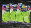 Bombas Globos R-12 Verde Manzana Rumatex X12 Unidades